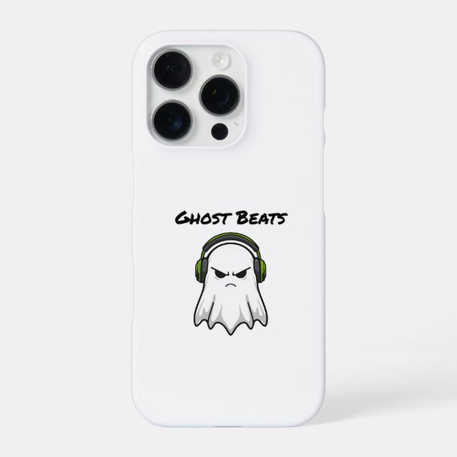 Ghost Beats iPhone 16 Pro Hülle (Rückseite)