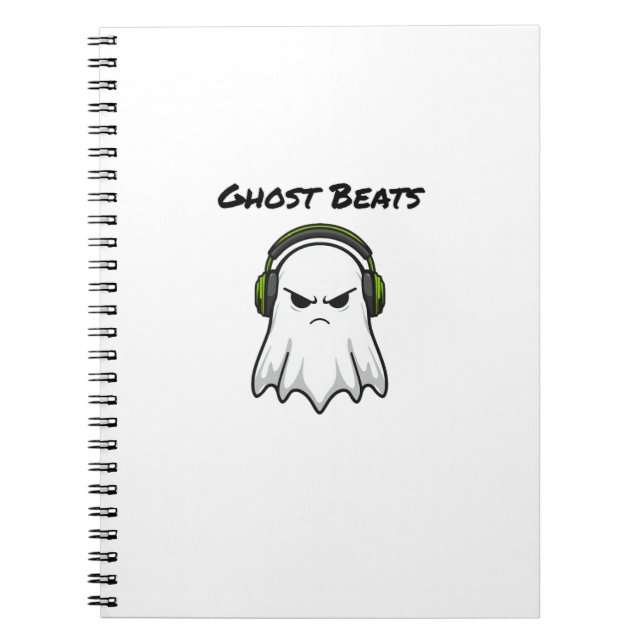 Ghost Beats Notizblock (Vorderseite)