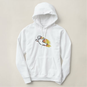Ghost Bestickter Hoodie