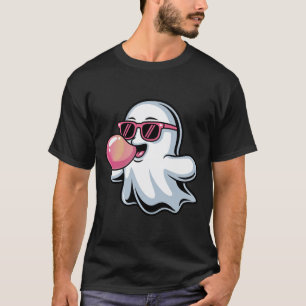 Ghost bläst Pink Bubblegum Halloween Kleinkind Jun T-Shirt