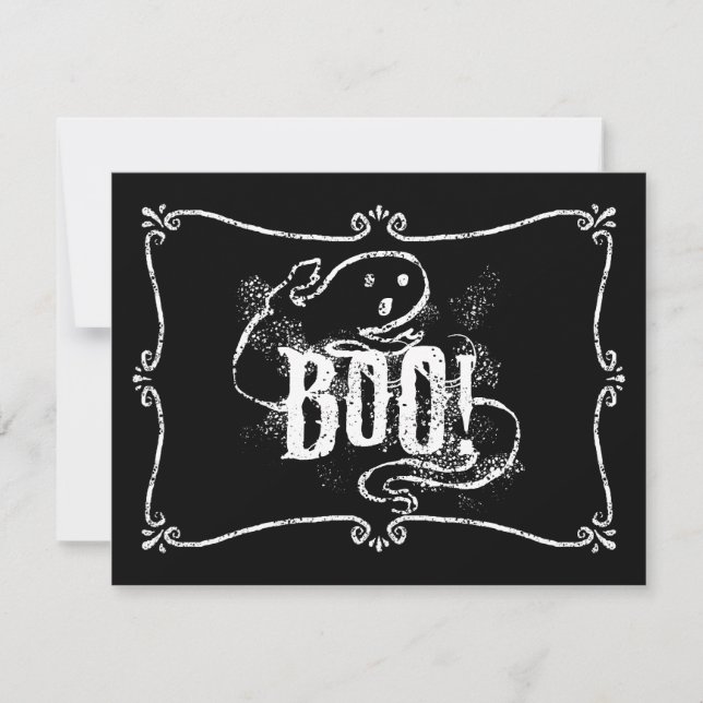 Ghost Boo Ankündigung (Vorderseite)