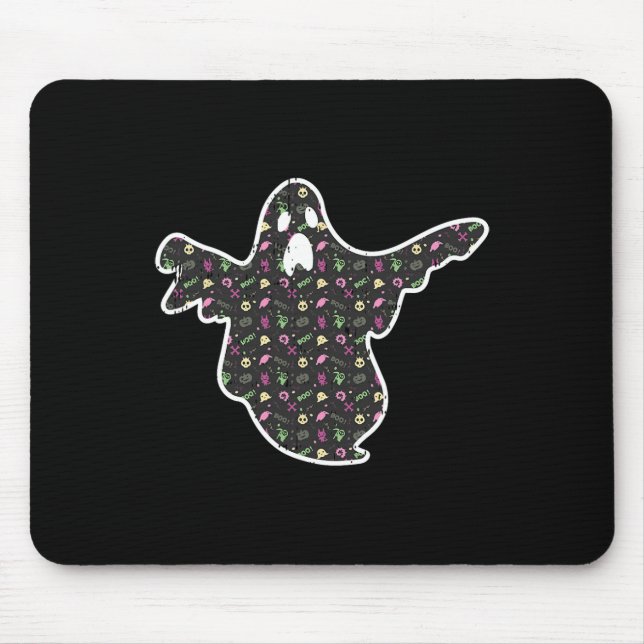 Ghost Boo Grim Sensenmann Pumpkin Muster Easy Hall Mousepad (Vorne)