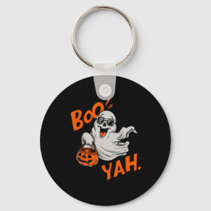Ghost Boo Yah Funny Halloween Shirt Spooky Booyah Schlüsselanhänger