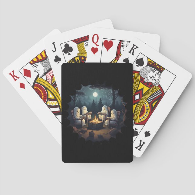 Ghost Book Club Spielkarten (Rückseite)