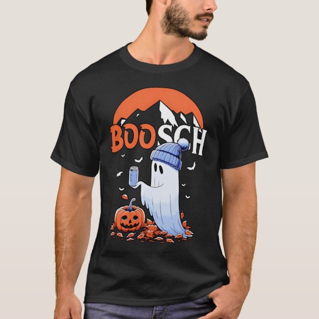 Ghost Boosch Bier Halloween Pullover  (Vorderseite)