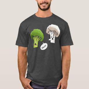 Ghost Brocolli Blumenkohl Gemüse Gemüse T-Shirt