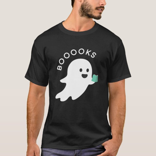 Ghost-Bücher T-Shirt (Vorderseite)