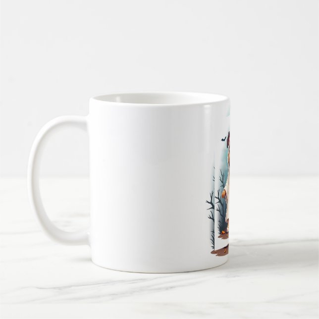 Ghost Bulldog Boo Kaffeetasse (Links)