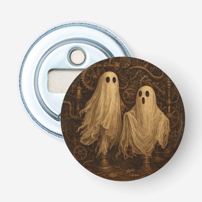 Ghost Button Flaschenöffner (Vorderseite)