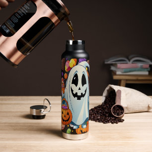 Ghost Candy Halloween Niedlich zu Spooky Sweet Lec Trinkflasche