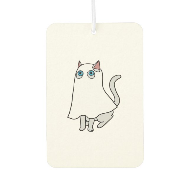 Ghost Cat Classic T - Shirt_1 Autolufterfrischer (Vorderseite)