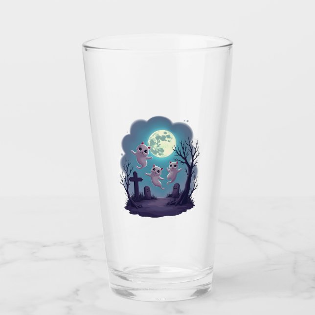 Ghost Cat Parade Glas (Vorderseite)
