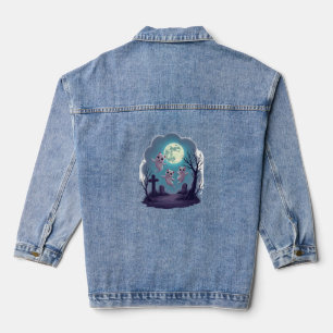 Ghost Cat Parade Jeansjacke