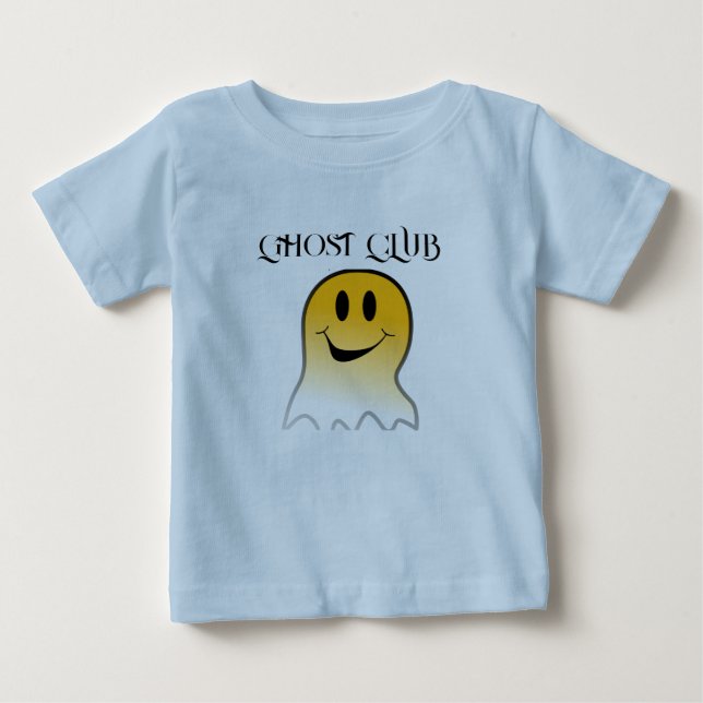 GHOST CLUB-BABY FINE JERSEY BABY T-SHIRT (Vorderseite)