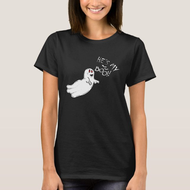 Ghost Couples Halloween Costume matching T-Shirt (Vorderseite)