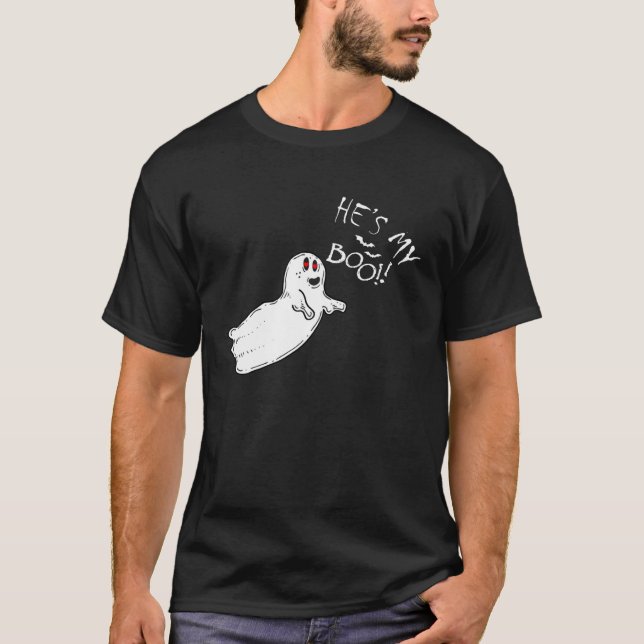 Ghost Couples Halloween Costume matching T-Shirt (Vorderseite)