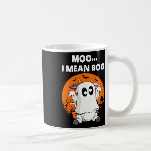 Ghost Cow Moo I Gemein Boo Halloween Funny Cow Lov Kaffeetasse