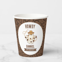 Ghost Cowboy Birthday Einladung