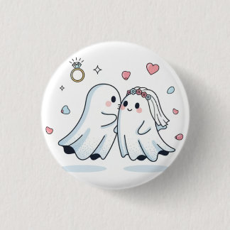 Ghost Cute Love Patch — Romantic Pin Button 2026