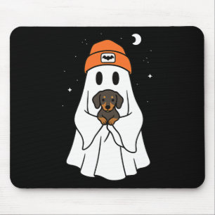 Ghost Dackel Dackel Tier Lover Halloween Beni Mousepad