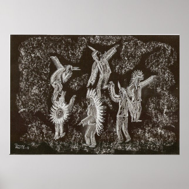 GHOST DANCERS POSTER (Vorne)