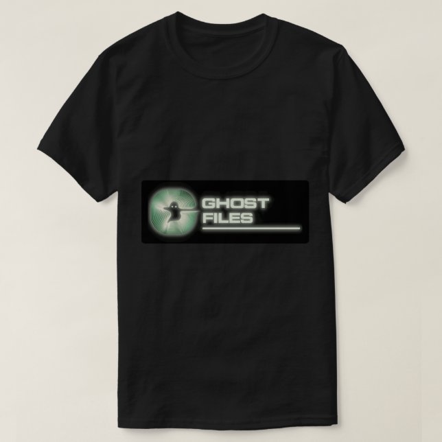 Ghost-Dateien-Sticker1 T-Shirt (Design vorne)