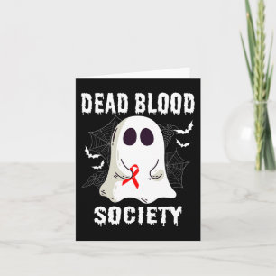 Ghost Dead Blood Society Blood Cancer Awareness Ha Karte