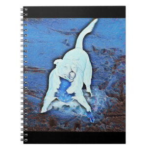 Ghost-Dog-Notebook Notizblock