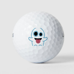 Ghost Emoji Golfball