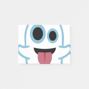 Ghost Emoji Post-it Klebezettel