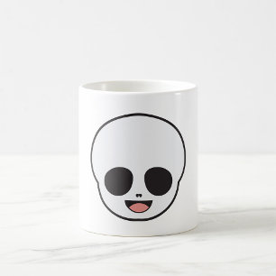 Ghost Face Skeleton Chibi Pastell Goth Halloween Kaffeetasse