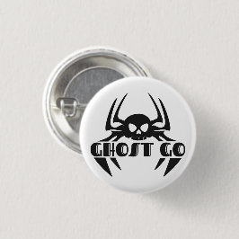 Ghost Go Spooky Jahreszeit Button