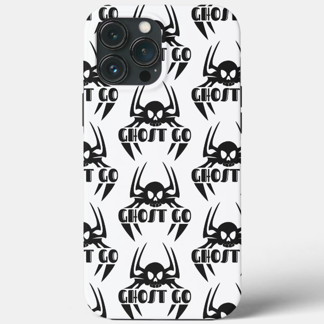 Ghost Go Spooky Jahreszeit Case-Mate iPhone Hülle (Rückseite)