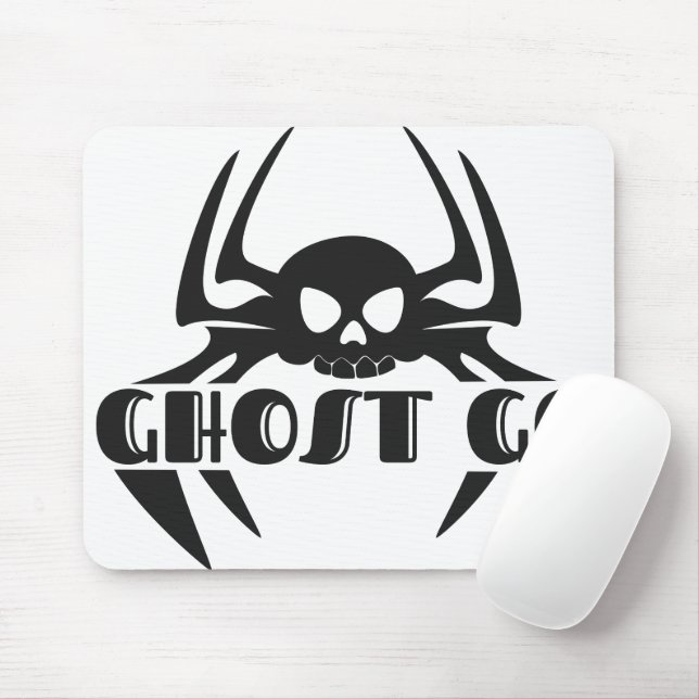 Ghost Go Spooky Jahreszeit Mousepad (Mit Mouse)