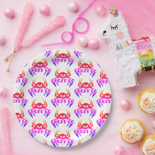 Ghost Go Spooky Jahreszeit Pappteller