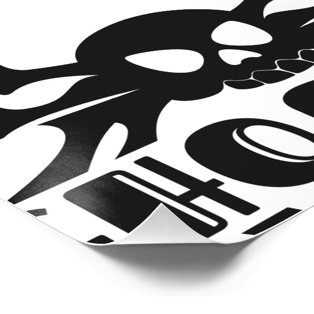 Ghost Go Spooky Jahreszeit Poster (Ecke)