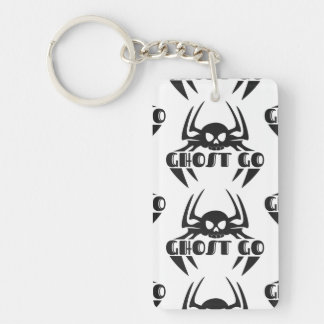 Ghost Go Spooky Jahreszeit Schlüsselanhänger