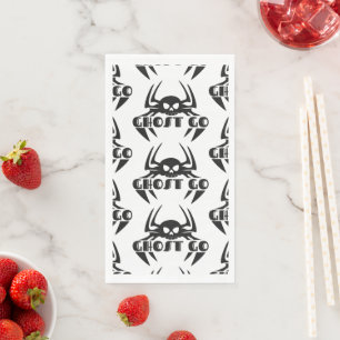Ghost Go Spooky Jahreszeit Serviette
