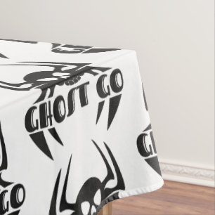 Ghost Go Spooky Jahreszeit Tischdecke