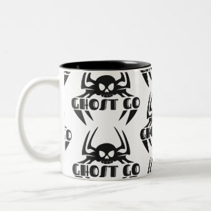 Ghost Go Spooky Jahreszeit Zweifarbige Tasse