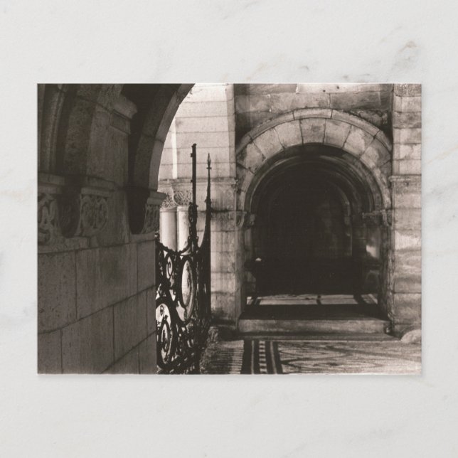GHOST HALL POSTCARD POSTKARTE (Vorderseite)