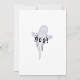 Ghost Halloween Card Feiertagskarte
