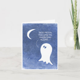 Ghost Halloween Card singen Karte