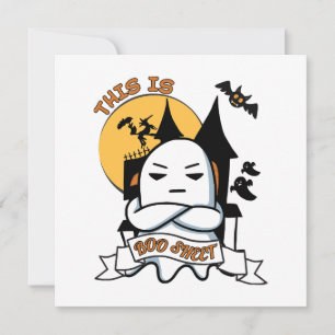 Ghost Halloween Costume Funny Boo