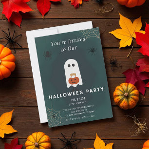 Ghost Halloween-Party Einladung
