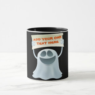Ghost-Haltetext Tasse