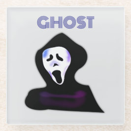 GHOST HALWEEN GLASUNTERSETZER