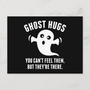 Ghost Hugs Postkarte