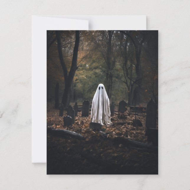 Ghost Hunt Nr. 01 Dankeskarte (Vorderseite)