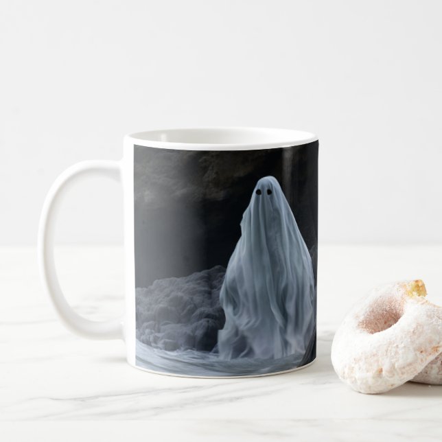 Ghost Hunt Nr. 04 Kaffeetasse (Mit Donut)